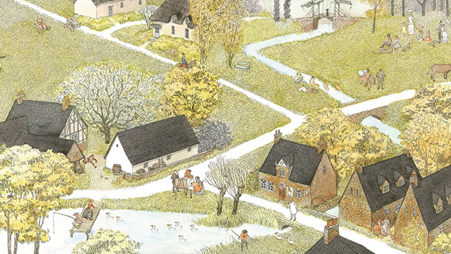 安野光雅『旅の絵本』×片桐仁 ｜バックナンバー｜新美の巨人たち