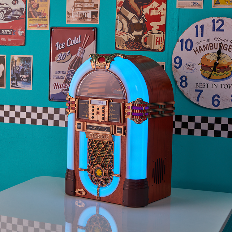 ジュークボックス型CDプレーヤー