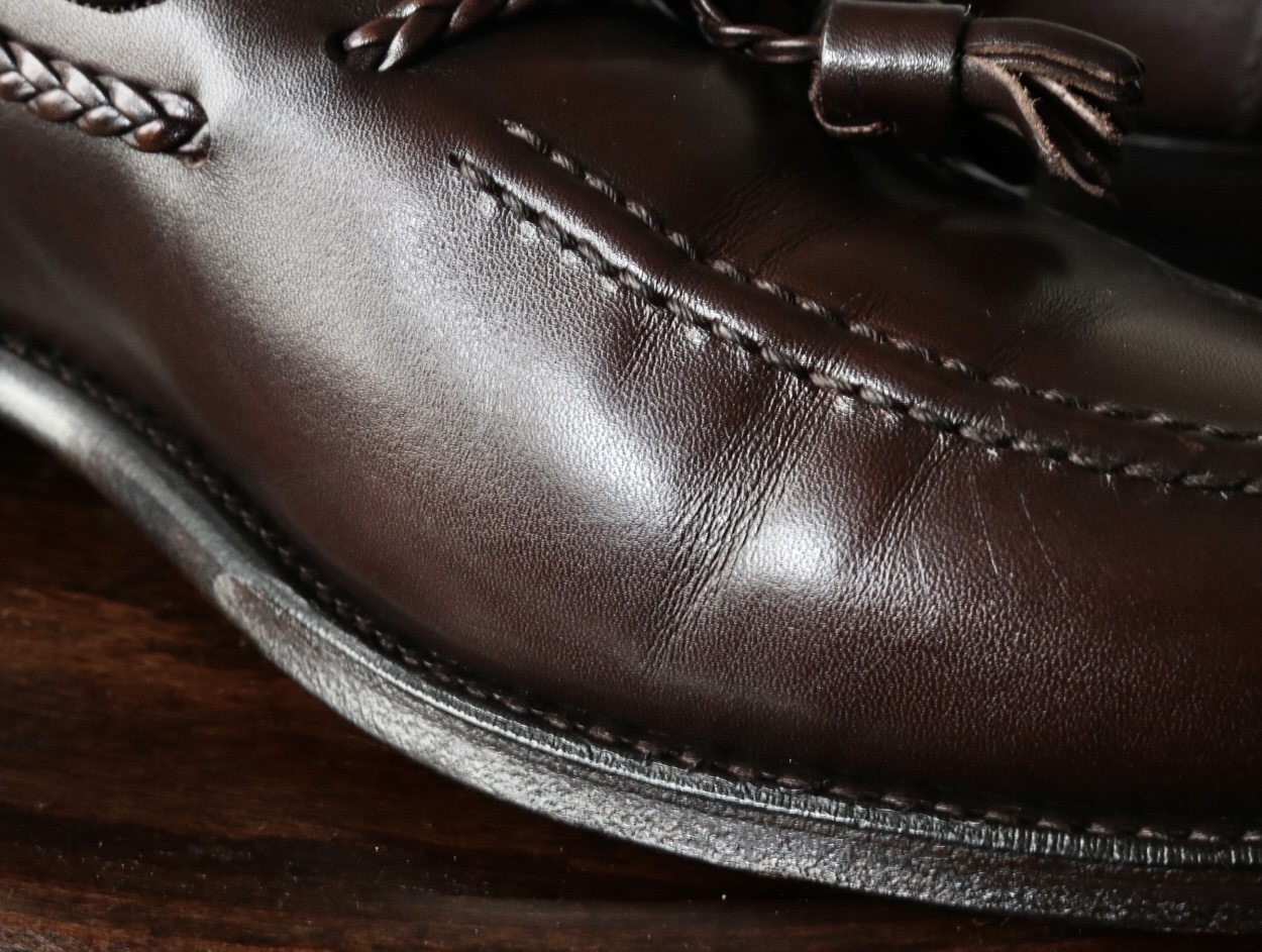 JOSEPH CHEANEY 】ジョセフチーニー タッセルローファー “HUGH” 雨染み