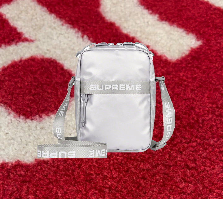 Supreme Shoulder Bag Silver FW22 – UniqueHype