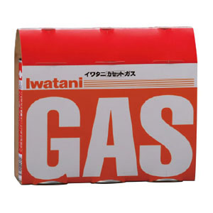 UCHIDASウチダスイワタニカセットガス（オレンジ） 3本入: 理科