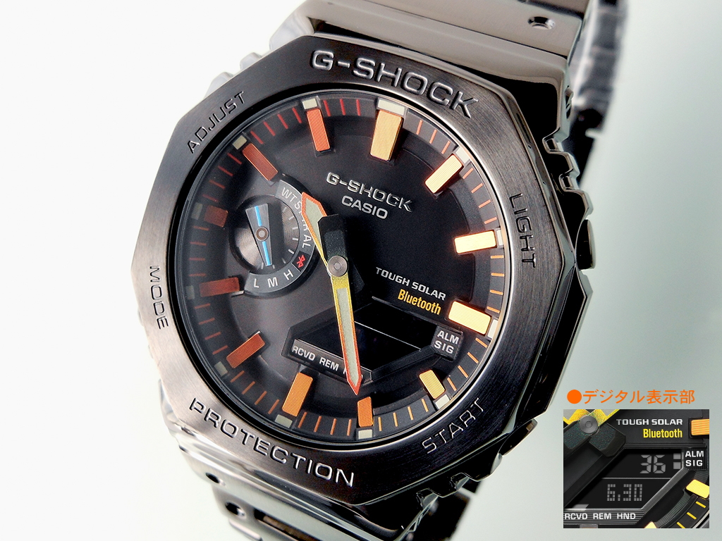 GM-B2100BPC-1AJF/＜G-ショック＞フルメタル／ブラック | 静岡の宝石