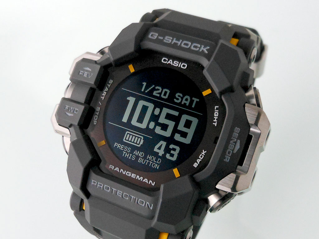 G-SHOCK＜RANGEMAN＞GPR-H1000-1JR/心拍計付/Heart Rate Monitor