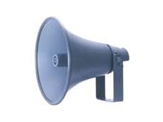 ノボル電機 NK-115 金属製ホーンスピーカー(トランス無)(15W) ウエダ