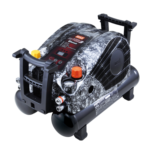 MAX AK-HL1270E3 コンプレッサー ガイアシルバー【限定色】 ウエダ金物