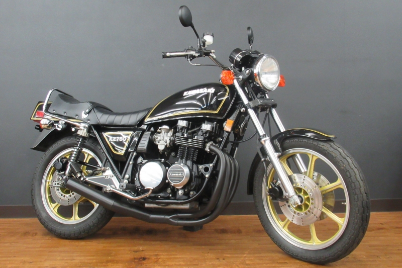 KZ750(FX-Ⅱ)逆輸入車・リペイント済・タックロール・集合管仕様｜SOLD