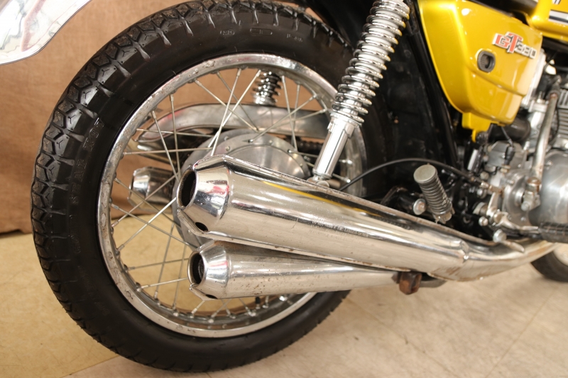GT380(B3) AZTECH GOLD｜SOLD OUT｜旧車・絶版バイクならウエマツ