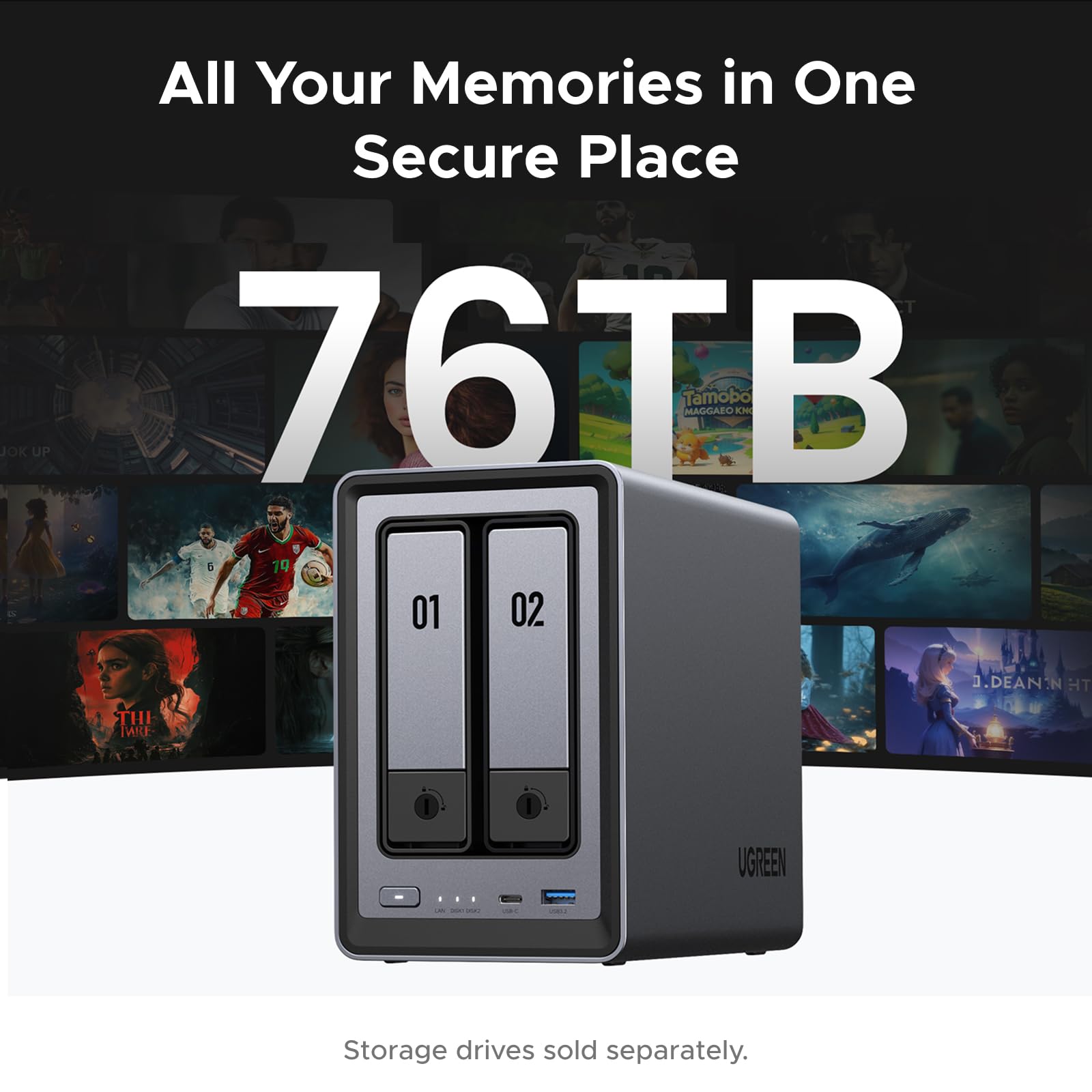 UGREEN NASync DXP2800 – UGREEN Official Site