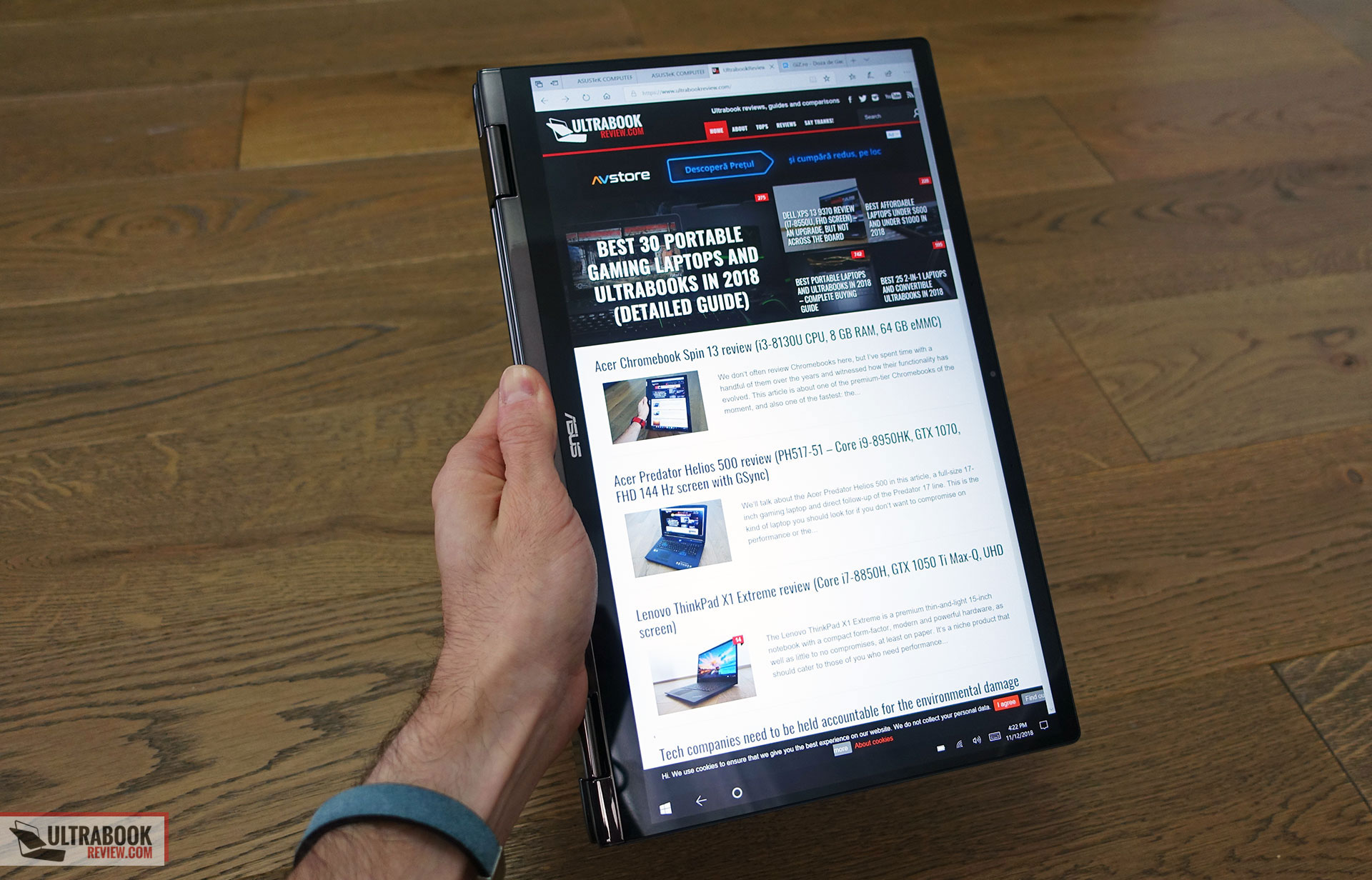 Asus Zenbook Flip UX362 review (UX362FA - i7-8565U, UHD 620)