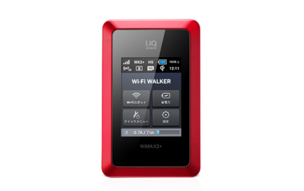Wi-Fi WALKER WiMAX 2+ HWD14│UQ WiMAX（wifi/ルーター）【公式】