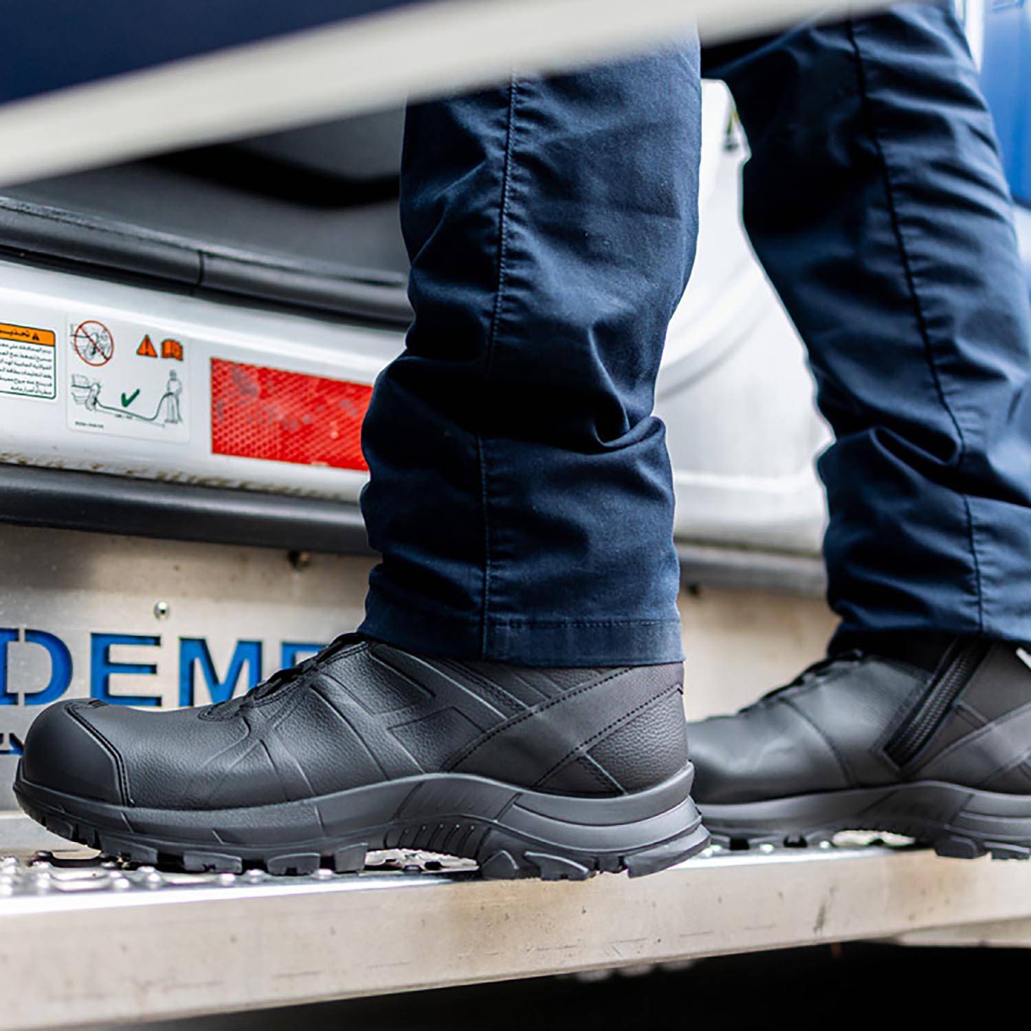 HAIX Black Eagle Safety 55 Mid Zip NFPA Boot | U.S. Patriot