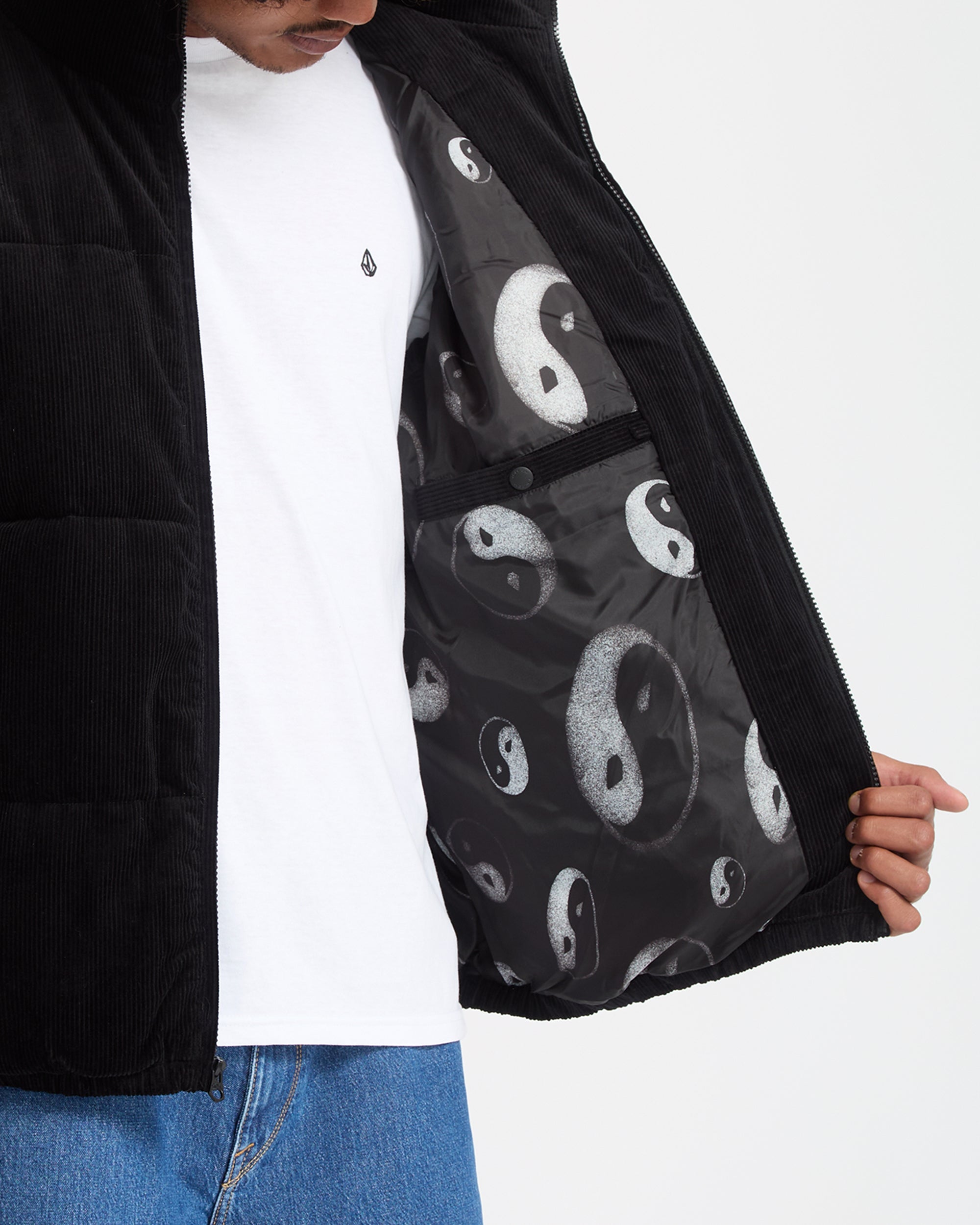 Walltz Corduroy Jacket - Black - Men - Volcom EU – Volcom Europe