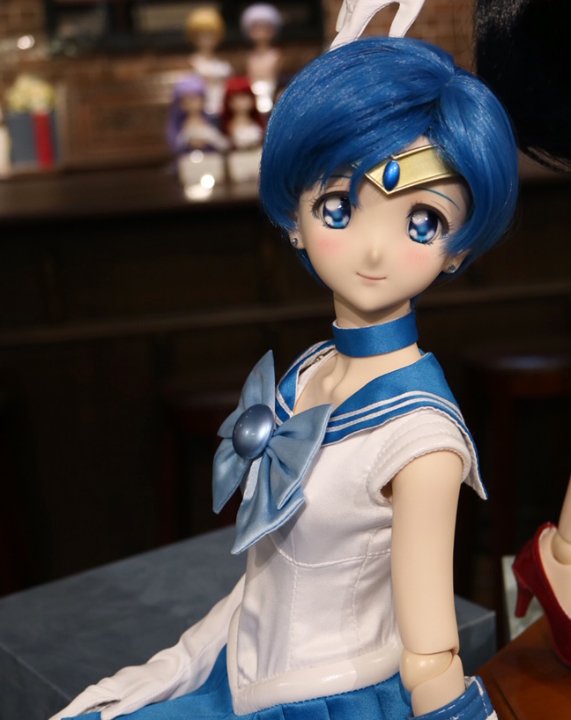 DDS セーラーマーキュリー」&「DDS セーラーマーズ」展示中♪ | ドール