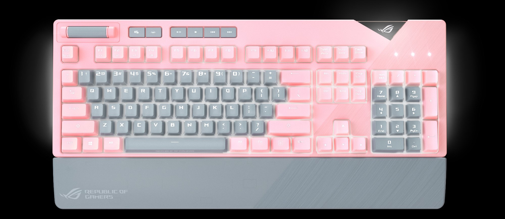 ASUS Presents ROG PNK LTD Peripherals at CES 2019