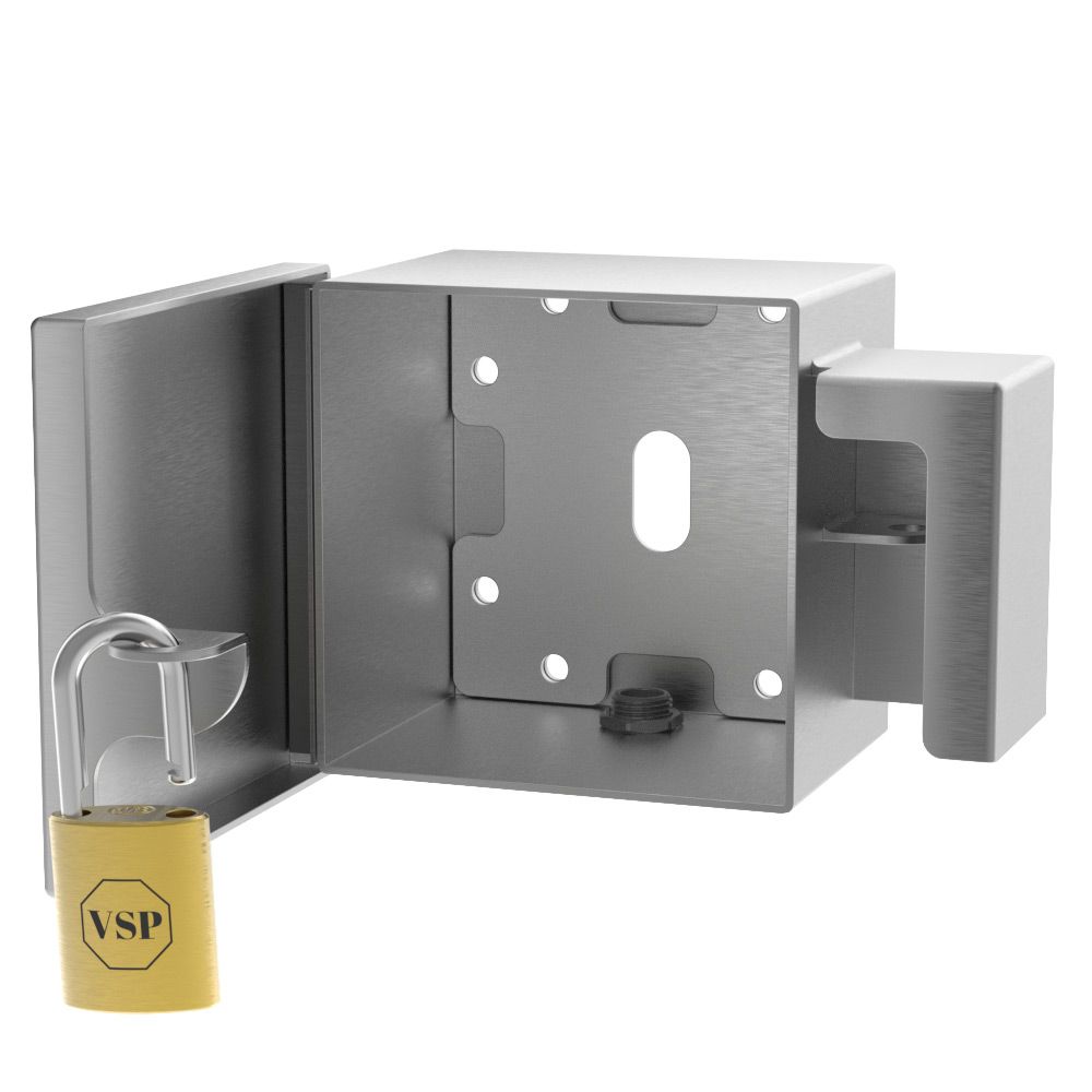 Vandal Proof Lock Box with Padlock Hole 6x6 - Vandal Stop