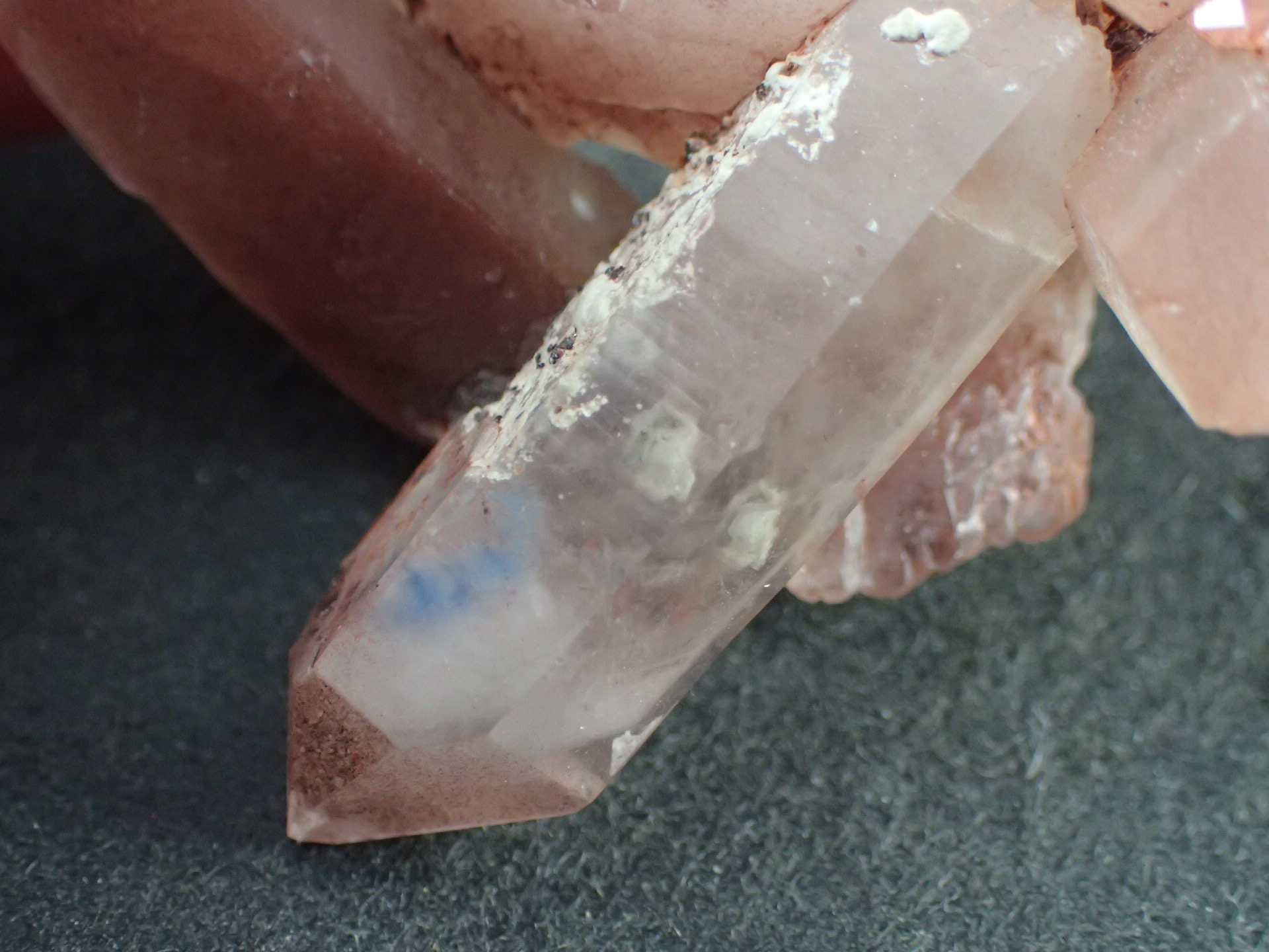最高品質】パパゴアイトインクォーツ（Papagoite in Quartz