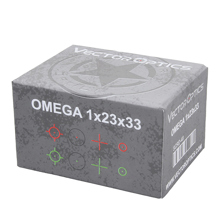 Omega 23×33 Four Reticle Reflex Sight ｜ Vector Optics 日本公式サイト