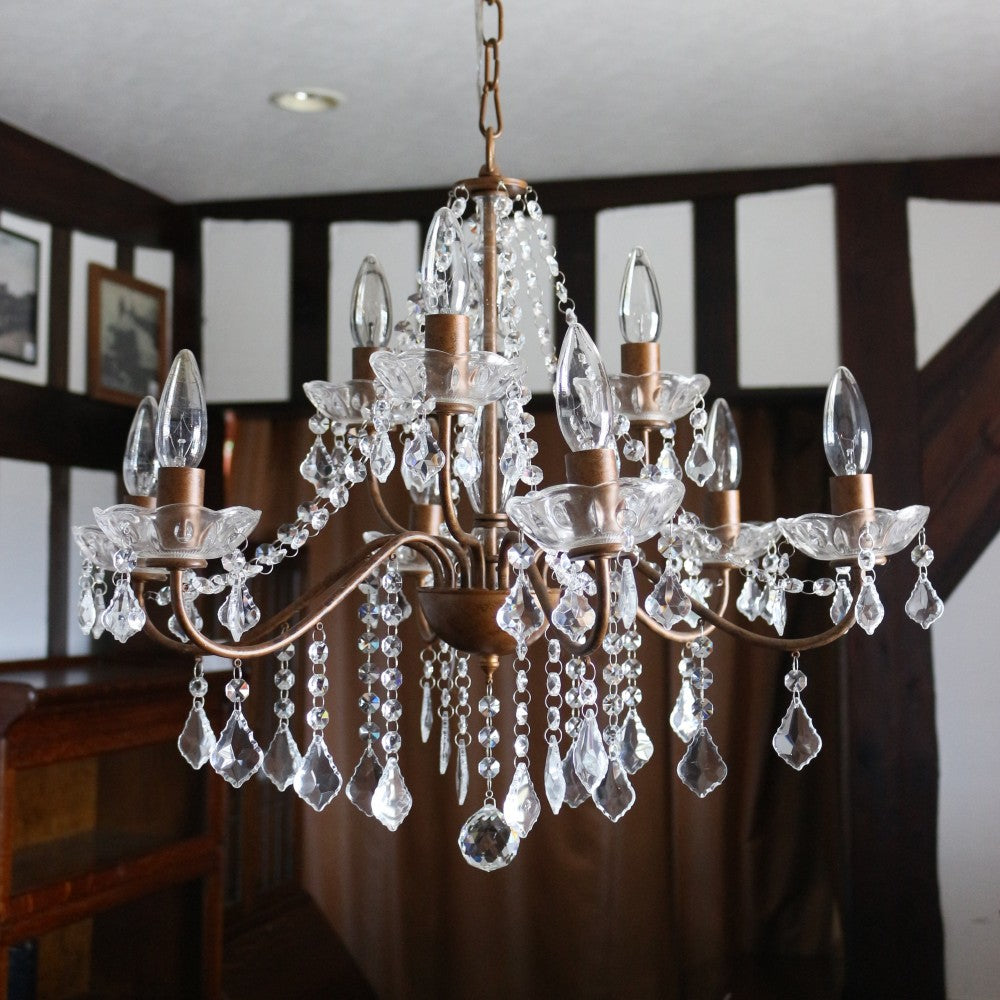 ゴージャスな雰囲気が美しい シャンデリア9灯 OR1-OP-005-6+3AT