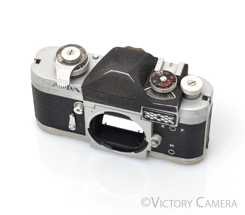 Alpa Reflex Mod. 6c Chrome 35mm SLR Film Camera Body -No Meter- [EXC-]
