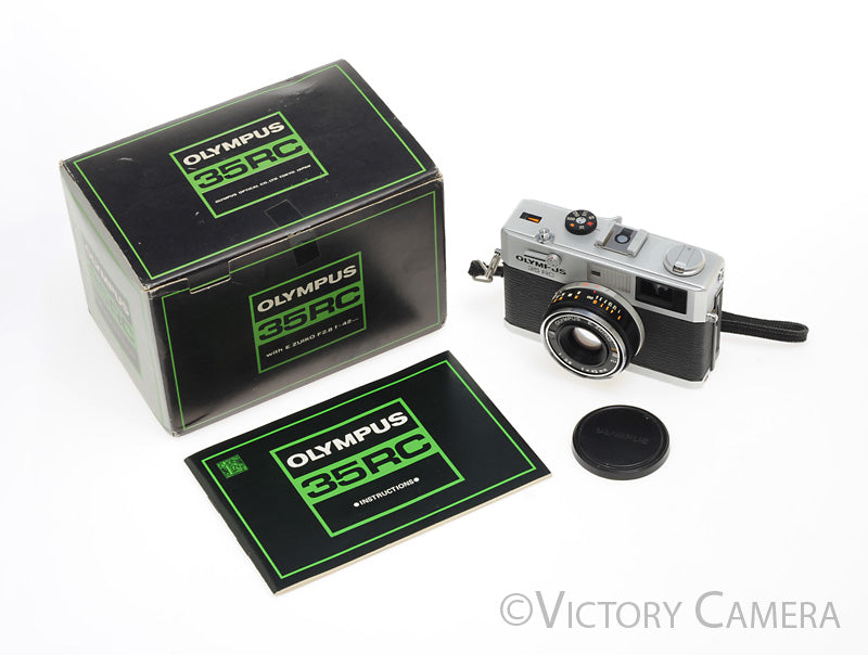 Olympus 35Rc 35 RC Rangefinder Camera w/ 42mm f2.8 Lens -New Seals- [E