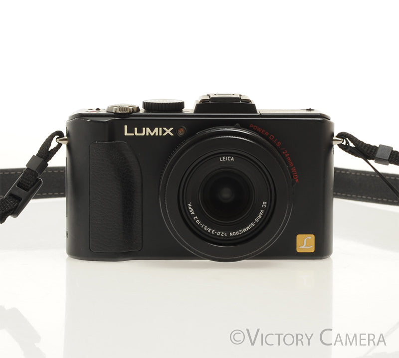 Panasonic Lumix DMC-LX5 10.1MP Digital Point & Shoot Camera [EXC]