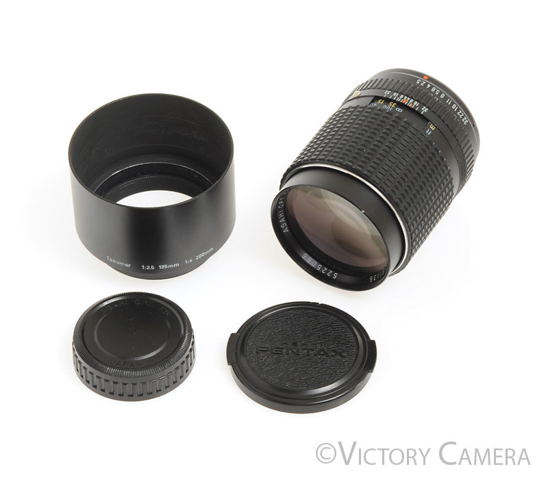 Pentax SMC 135mm f2.5 Telephoto Prime Lens for K Mount [EXC+]