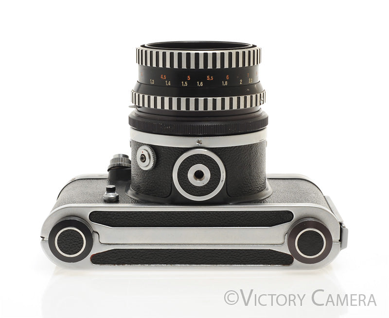 Pentacon Six TL 6x6 Medium Format Camera 80mm f2.8 Zeiss Lens WLF [EXC