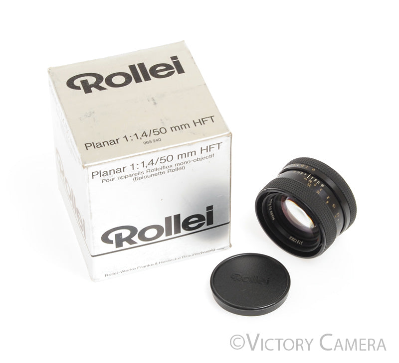 Rollei Rolleiflex QBM 50mm F1.4 HFT Planar Lens [EXC+]