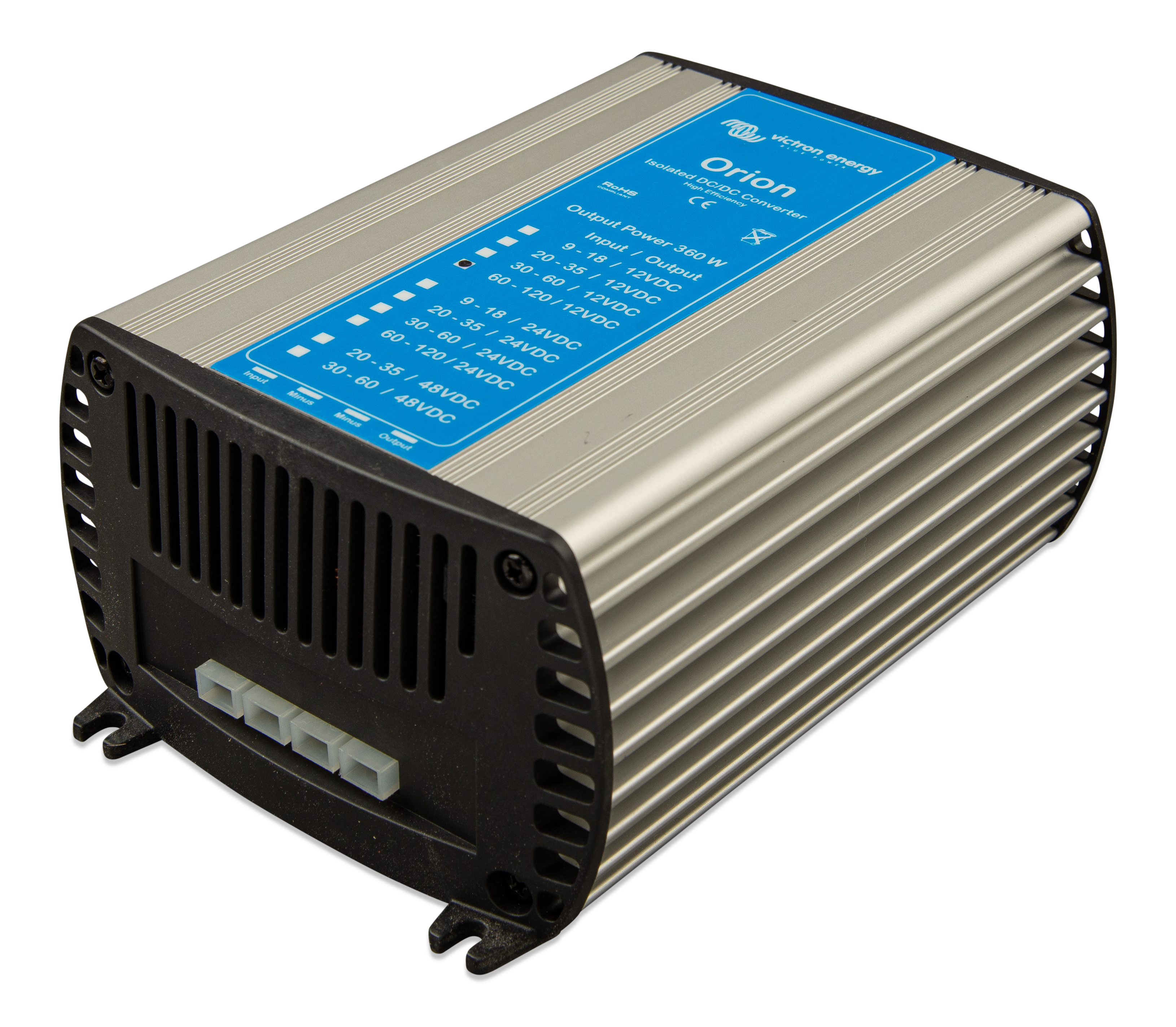 Orion DC-DC Yalıtılmış Konvertörler, 360 W ve özel amaçlı modeller