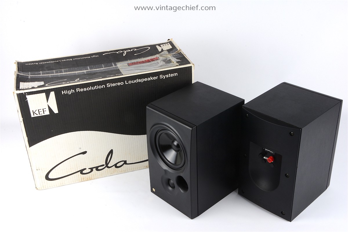 KEF Coda 7 Speakers | Matching Pair | Including Box