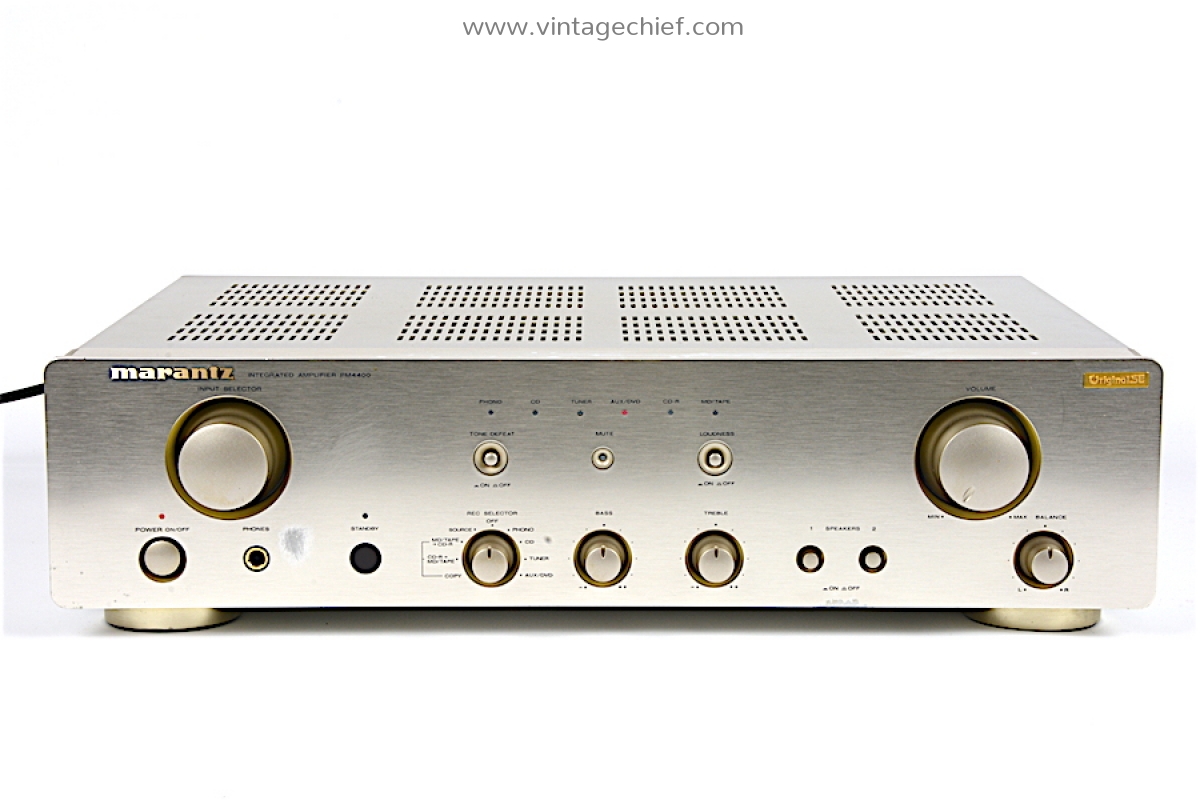 Marantz PM4400 OSE Amplifier - Champagne - Phono