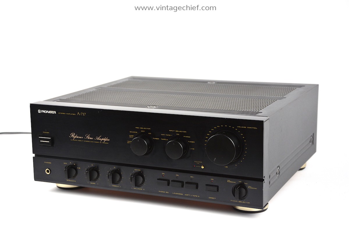 High End Pioneer A-717 Reference Dual Mono Integrated Stereo