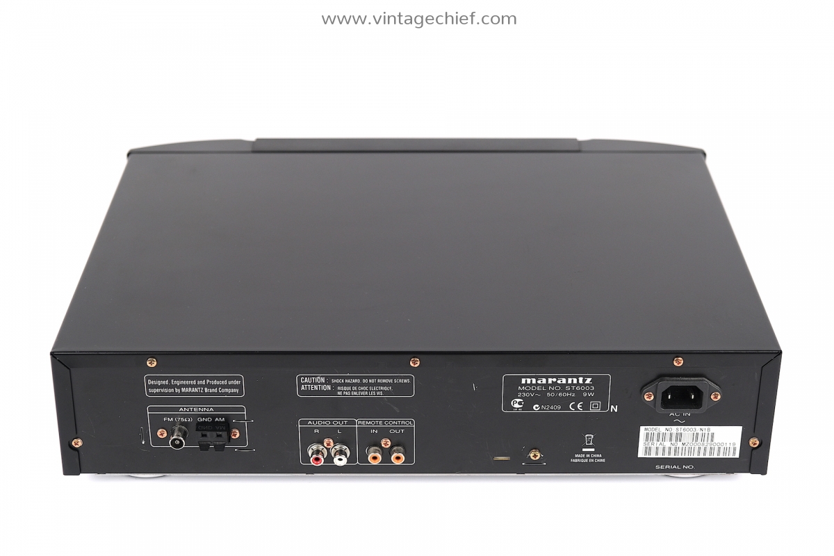 Marantz ST6003 FM AM RDS Tuner | Black | Marantz ST 6003 Tuner