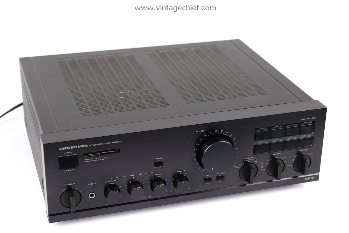 Onkyo Integra A-8170 Amplifier | 2 x 80 Watt | Phono MM MC
