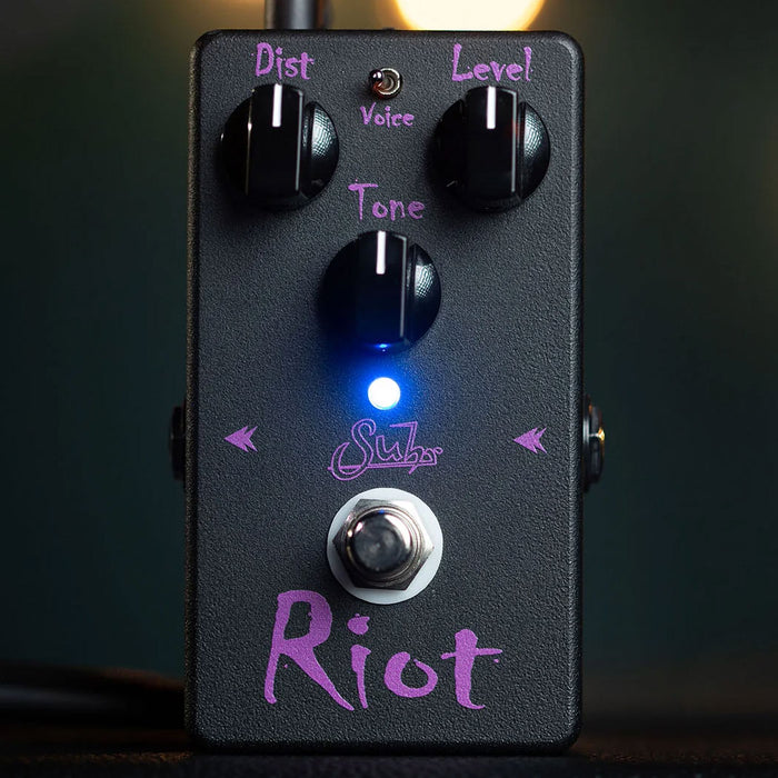 Suhr Riot Mini Compact Distortion & Overdrive Pedal | Vision Guitar