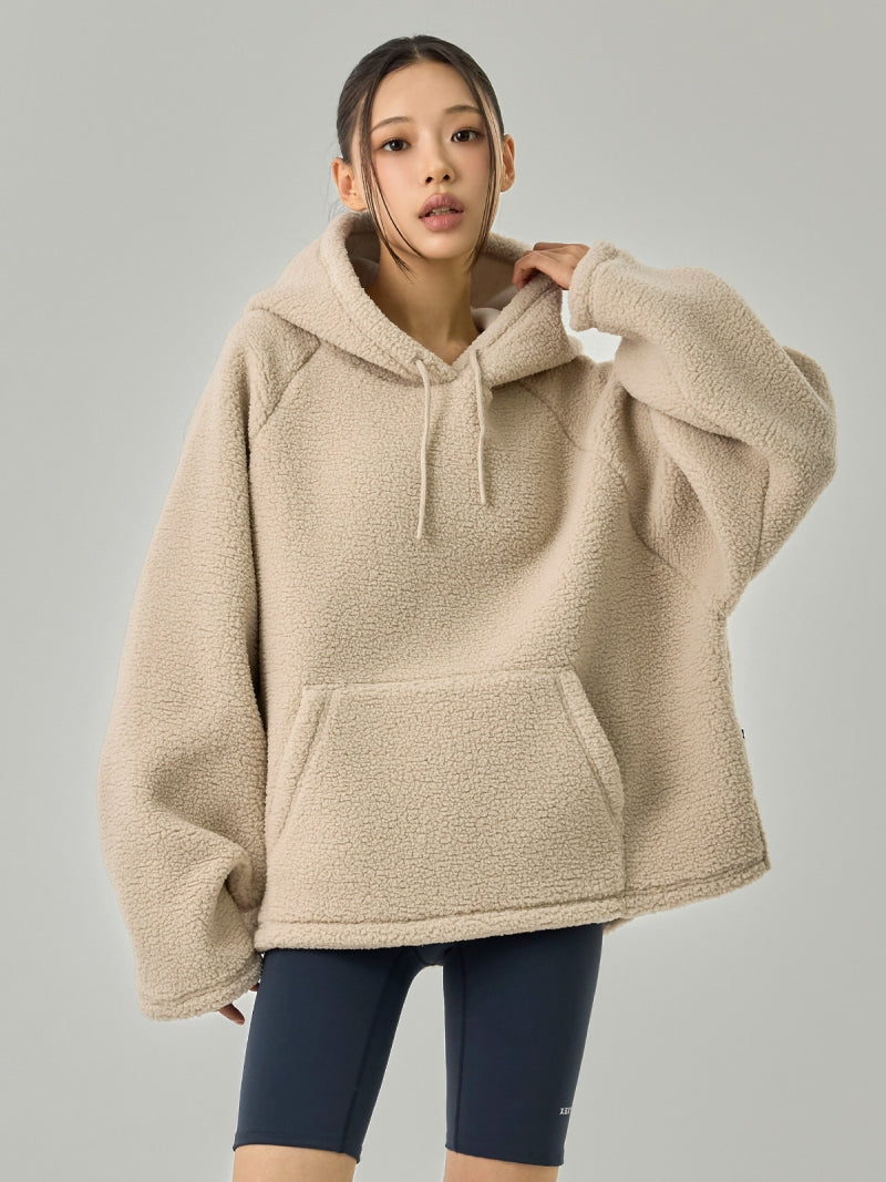 シェルパ オーバーフィット パーカー