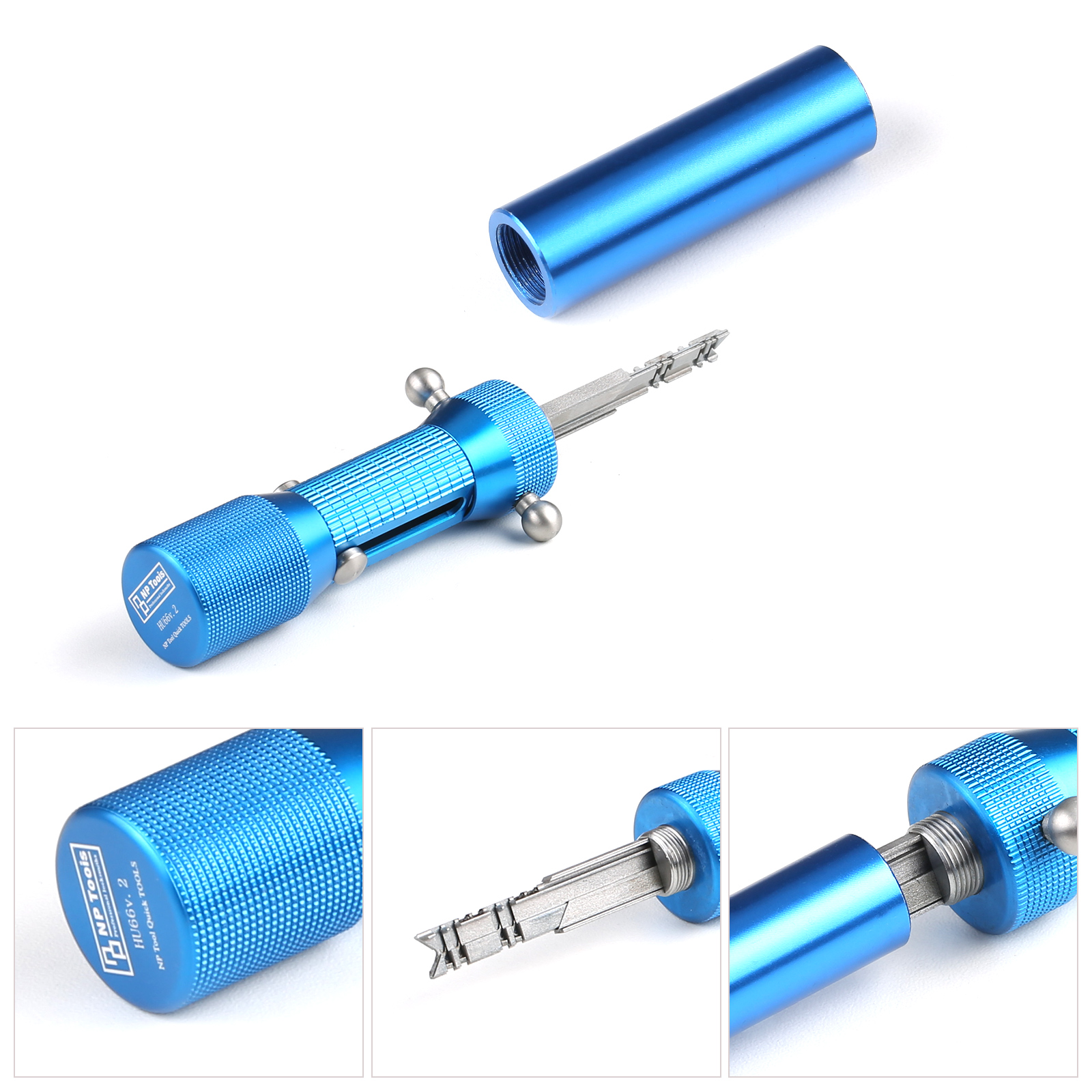 NP Tools 2 in 1 HU66 V.2 for Audi/VW HU66 Lock Pick and Decoder