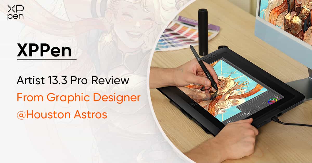 The Artist 13.3 Pro Review from Graphic Designer @Houston Astros