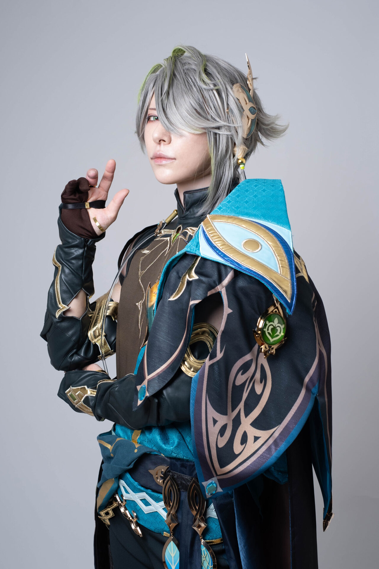 三分妄想『原神』アルハイゼンコスプレ衣装、プチカスタムレポ | [YMD_R]