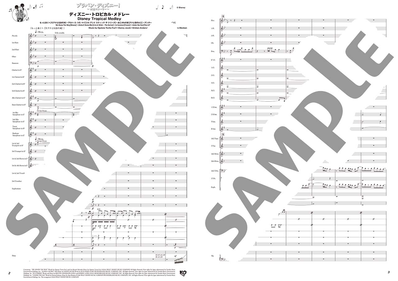 ヤマハ】ブラバン・ディズニー！～吹部ストーリー～ ディズニー