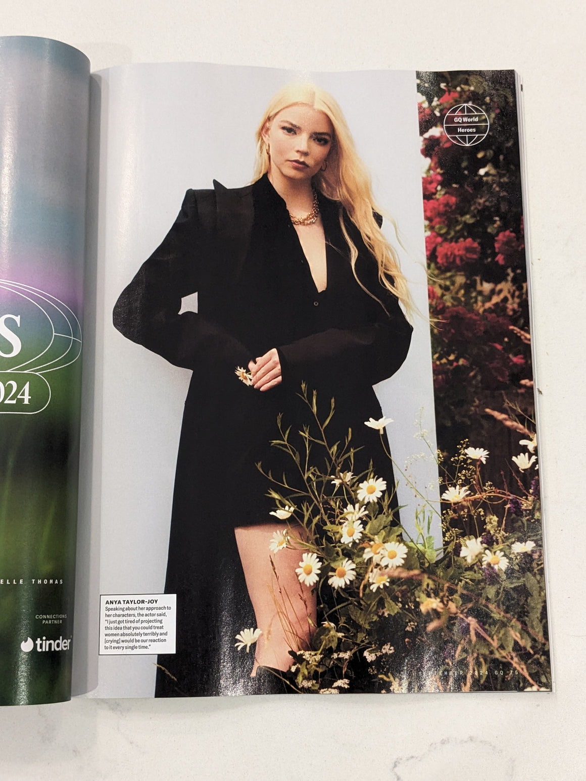 Anya Taylor-Joy UK Tatler Magazine - October 2021