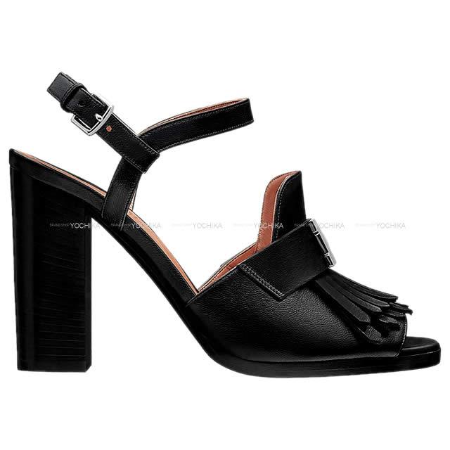 HERMES エルメス レディース H金具 フリンジ ヒールストラップ