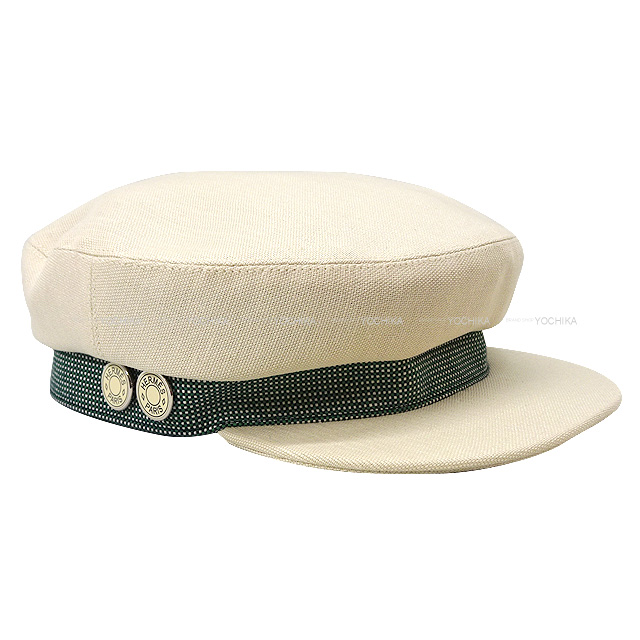 HERMES エルメス キャスケット レディース 帽子 セリエボタン