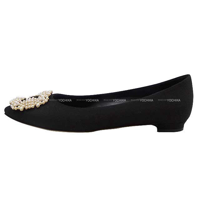 MANOLO BLAHNIK マノロブラニク パンプス フラットシューズ HANGISHI