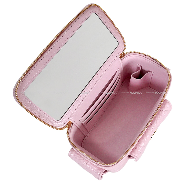 CHANEL シャネル ショルダーバッグ トップハンドル バニティ チェーン