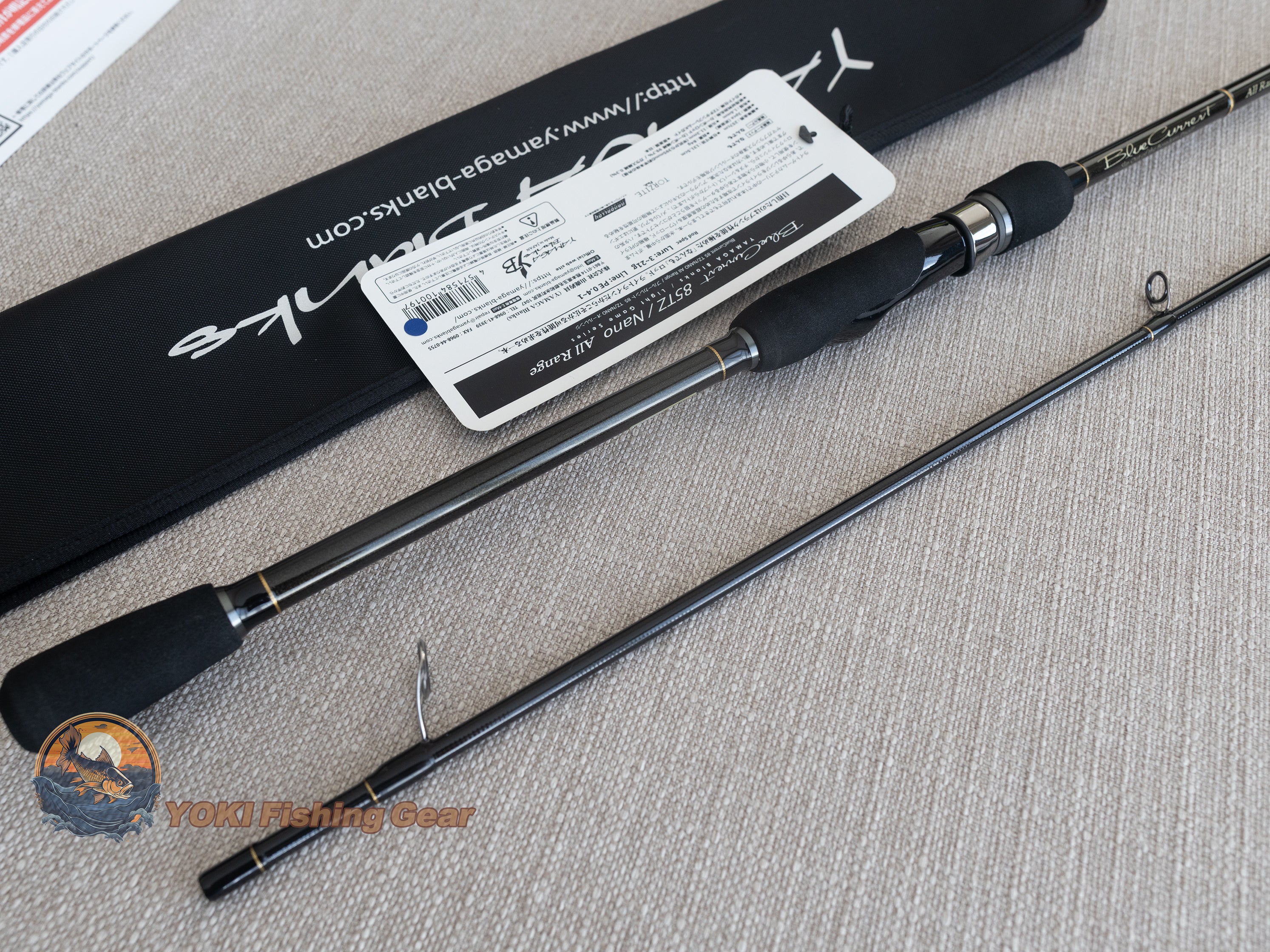 Brand New YAMAGA Blanks BlueCurrent 85 TZ NANO All-Range rod