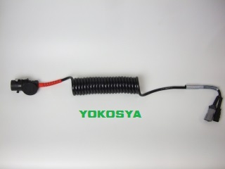 トレーラースパイラルエアーホース トレーラージャンパケーブル