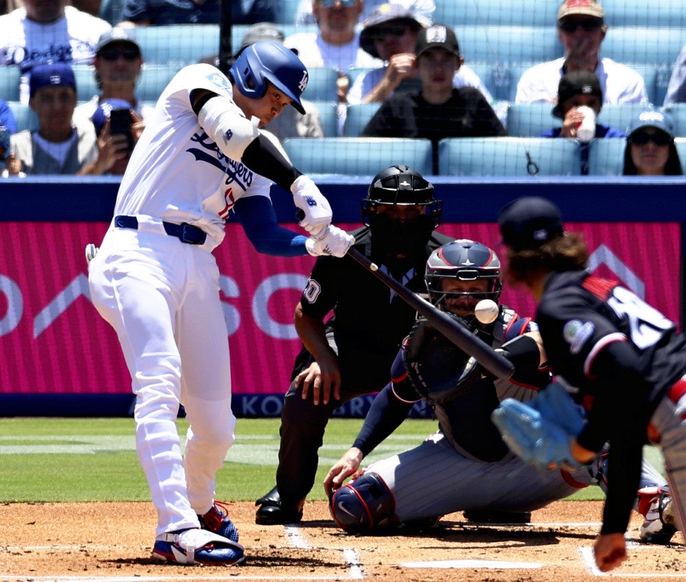 大谷翔平が日本人初の5試合連続本塁打、前日から2打席連続となる37
