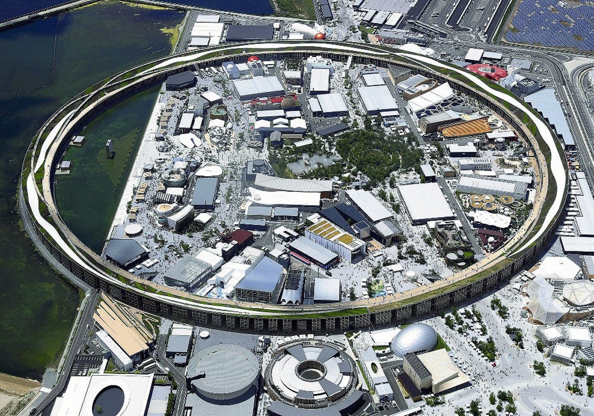 大阪万博:万博のシンボル・大屋根リング保存案、北東200メートルに