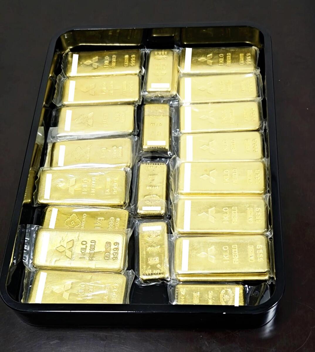 5・6億円相当の金の延べ棒21kg寄付、「水道局に寄付したい」と